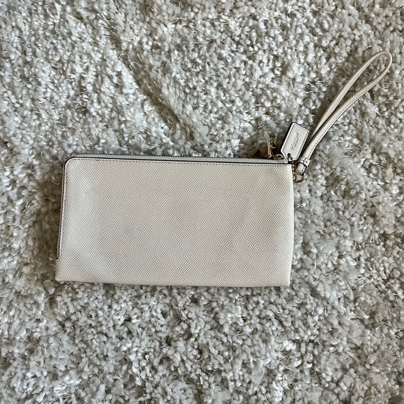 Coach large double corner zip wristlet wallet - Picture 2 of 16